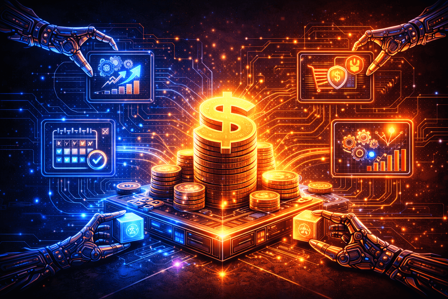 5 Automatisierungen, die Unternehmen sofort Kosten sparen